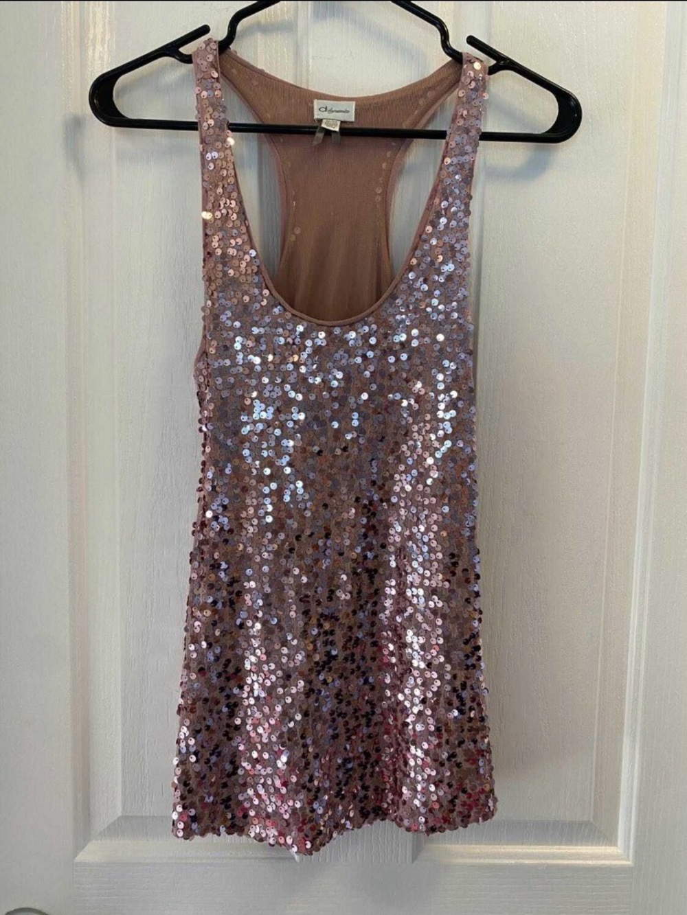 PINK Sequin Tank Dress - Blush Pink Shine 😍🥰
